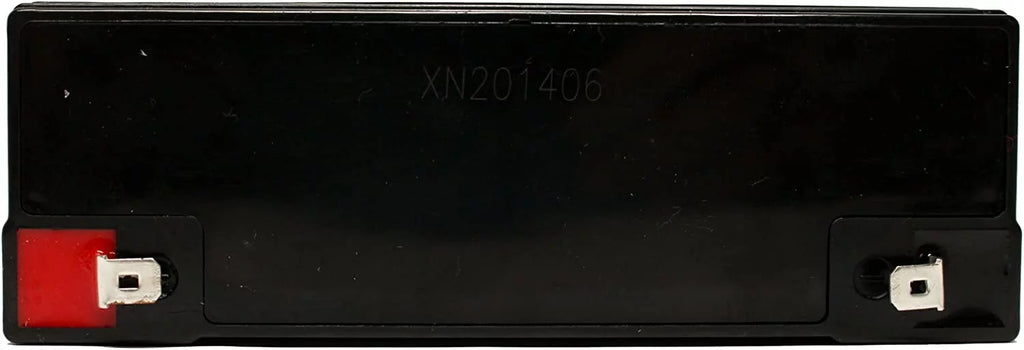 6V 12Ah Sealed Lead Acid Battery with F1 to F2 Terminal Adapters H5300
