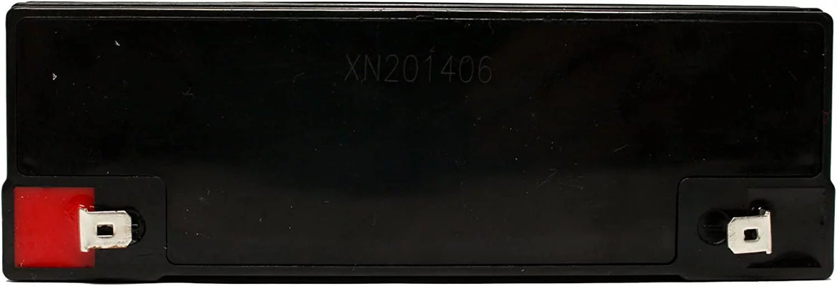 6V 12Ah Sealed Lead Acid Battery with F1 to F2 Terminal Adapters H5300