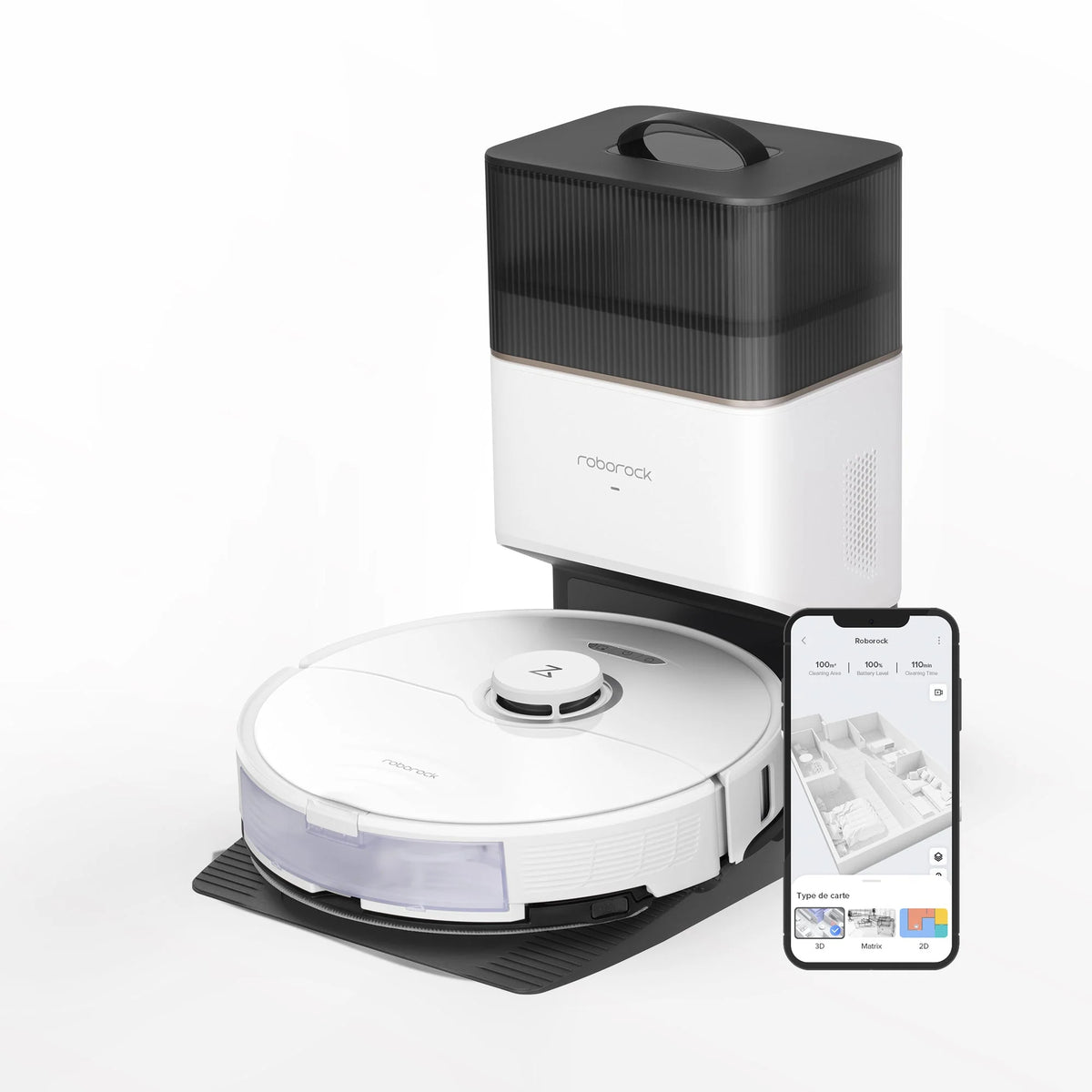 Robot Vacuum with Auto-Empty Dock A977412