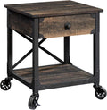 Carbon Oak Side Table J27248