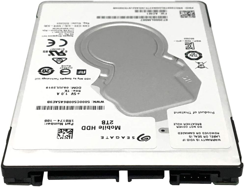 2TB 5400RPM 128MB Cache SATA 6Gb/s 2.5in Internal Hard Drive C475