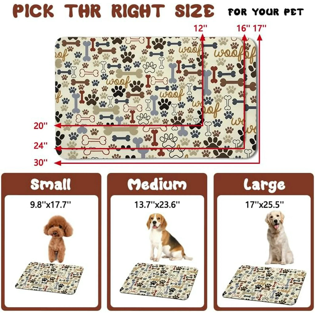 Waterproof Absorbent Dog Food Mat R9629