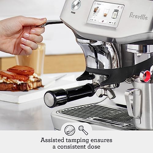 Brushed Stainless Steel Espresso Machine T386841
