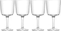 Clear Crystal Wine Glass Set of 4 Z852061