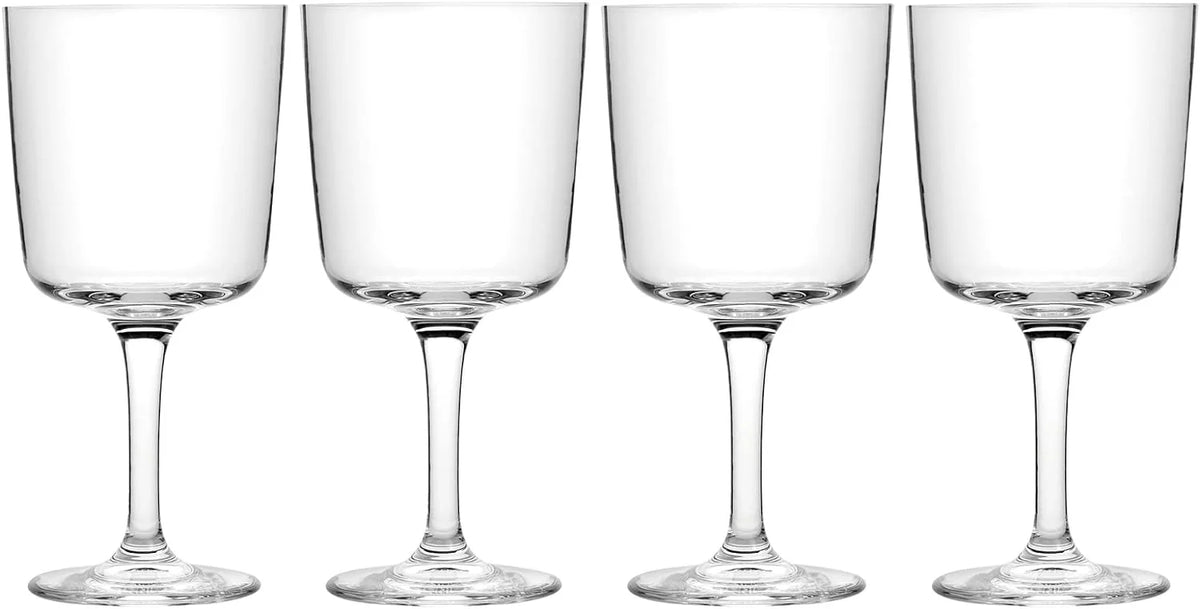 Clear Crystal Wine Glass Set of 4 Z852061