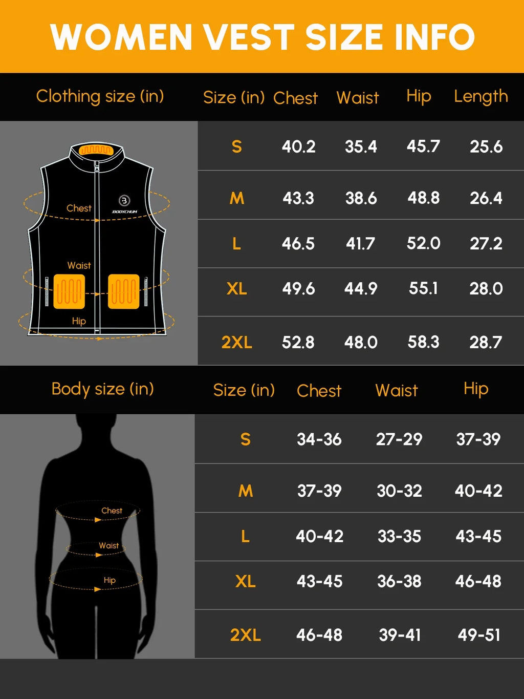 Black Fleece Heated Vest B606415