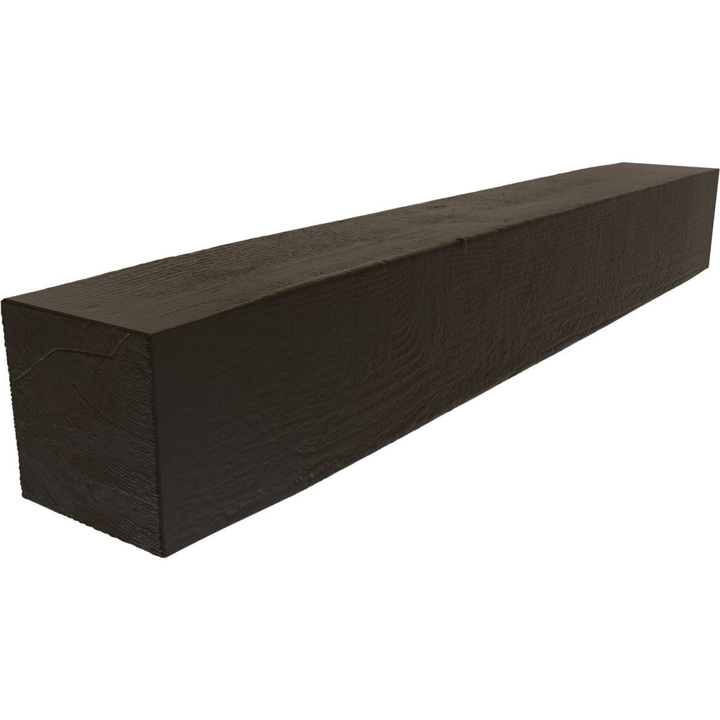 Rough Sawn Faux Wood Fireplace Mantel N5208