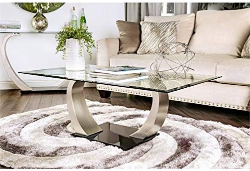 Stainless Steel Coffee Table J6549