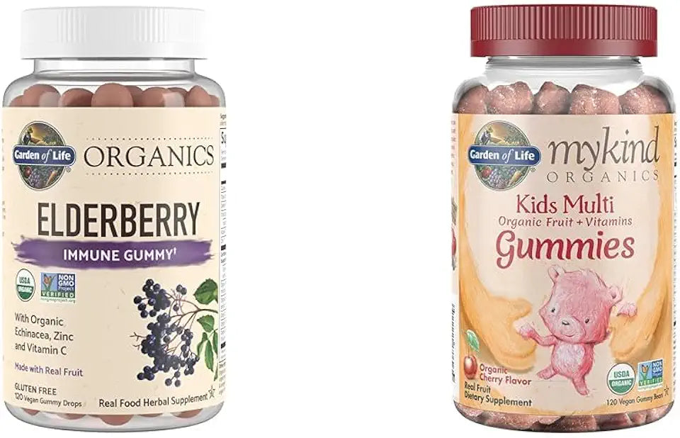 Organic Elderberry Immune Gummies, 120 Count C142522