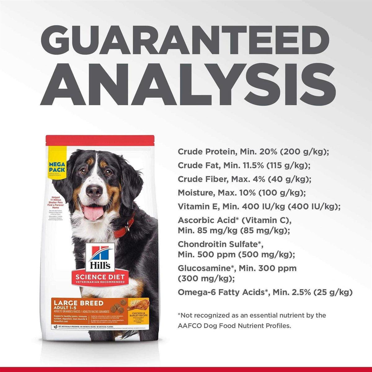 Adult Chicken & Barley Recipe Large Breed Dry Dog Food Y175