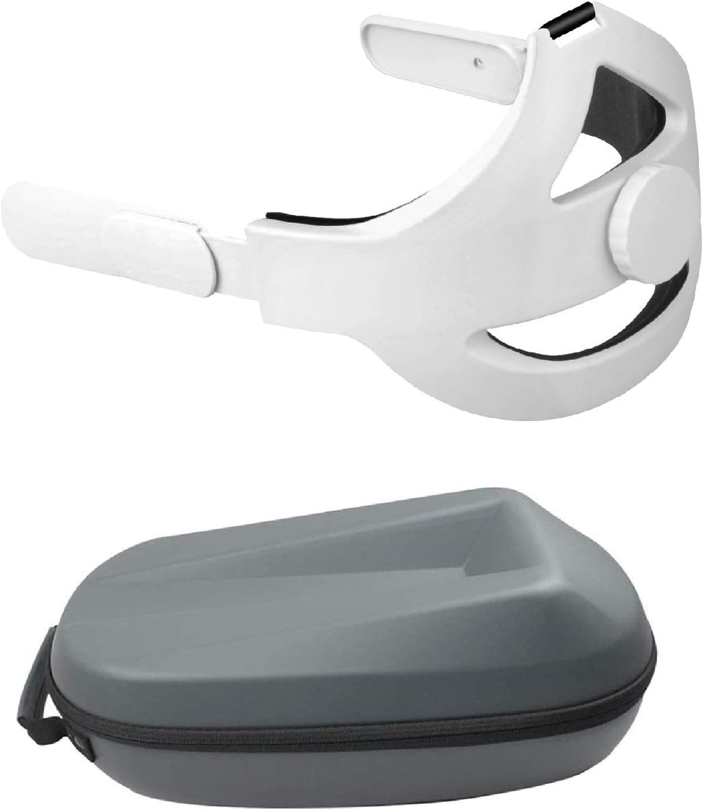 Head Strap with Case Travel, Face Pad, Controller Grips Cover Y359177