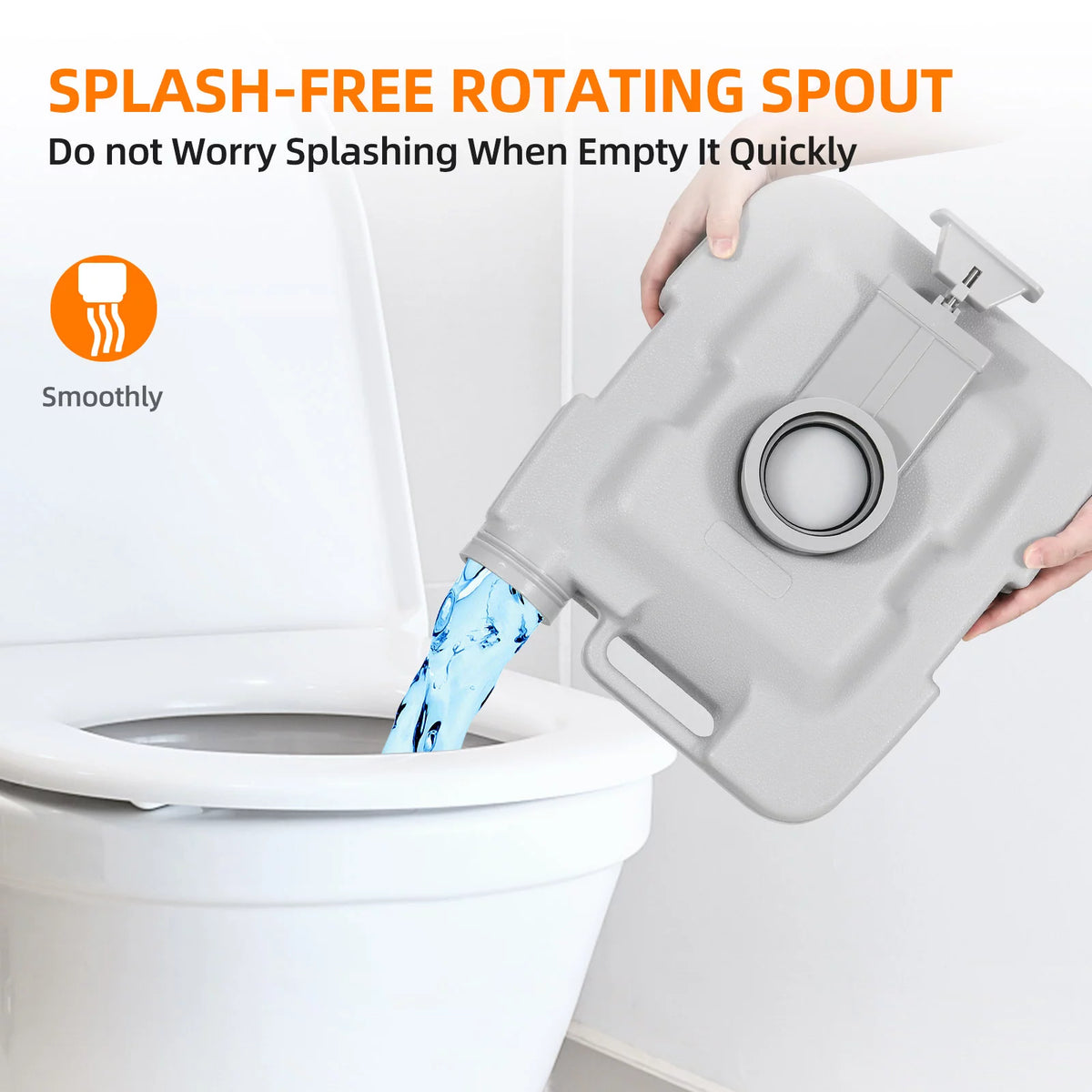 5.3 Gallon Portable Travel Toilet Q627311