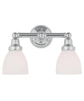Chrome 2-Light Bath Light Q15349