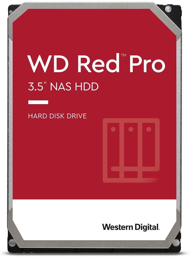 16TB WD Red Pro NAS Internal Hard Drive HDD - 7200 RPM, SATA 6 Gb/s, CMR, 256 MB Cache, 3.5 L8899