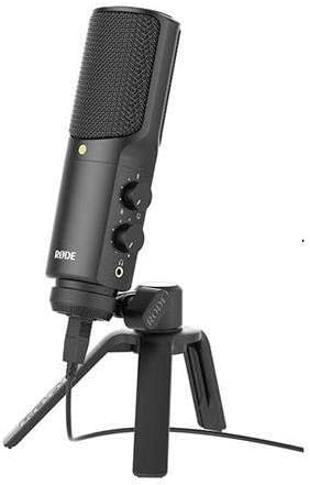Rode NT-USB USB Microphone with Rode PSA-1 Studio Boom Arm E7603