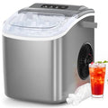 Countertop Portable Ice Maker with Self-Cleaning, 26.5lbs/24Hrs, 9 Bullet Ice Cubes Z924