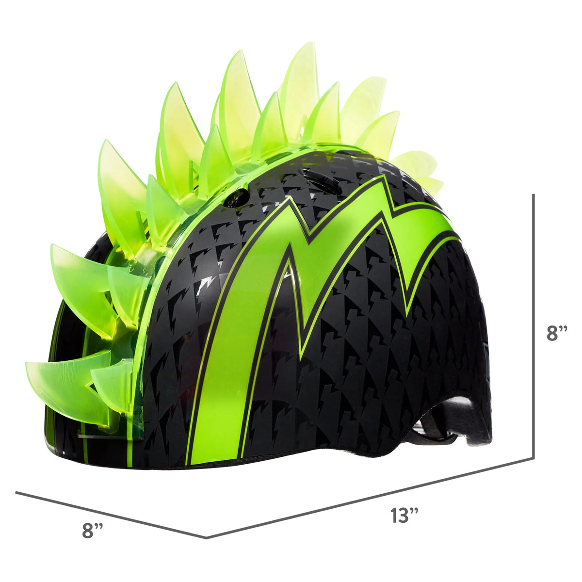Green Bike Helmet Child 5+ 50-54cm K357