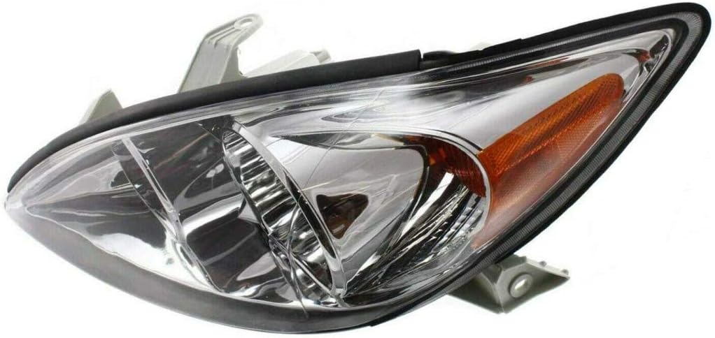 Chrome Headlight Assembly Pair for Toyota Camry 2002-2004 P691651