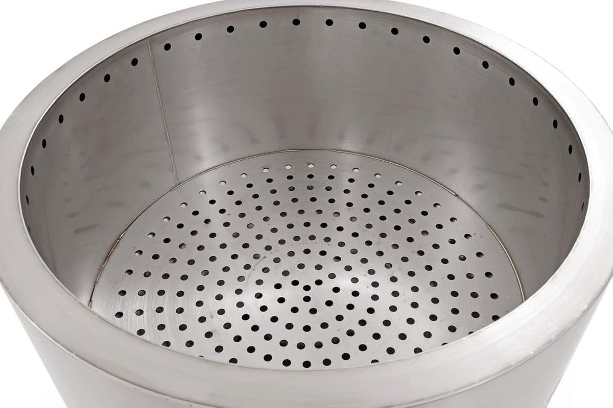 Stainless Steel Smokeless Fire Pit with Carry Bag X9757