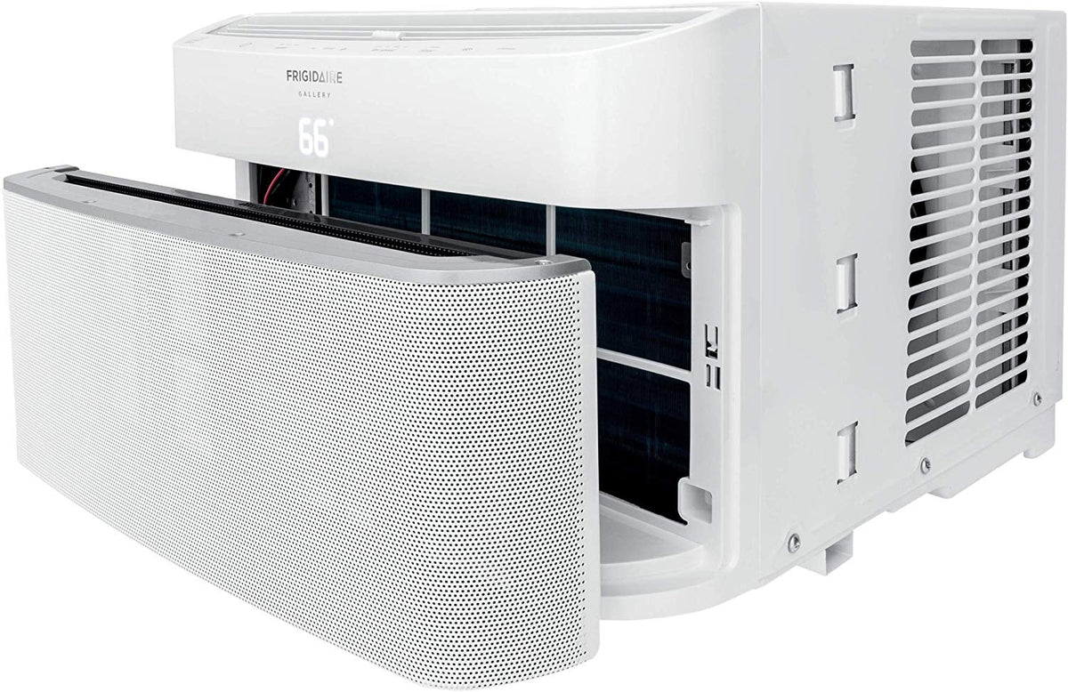 12,000 BTU 115V Smart Window Air Conditioner with Wi-Fi Control, White L221679
