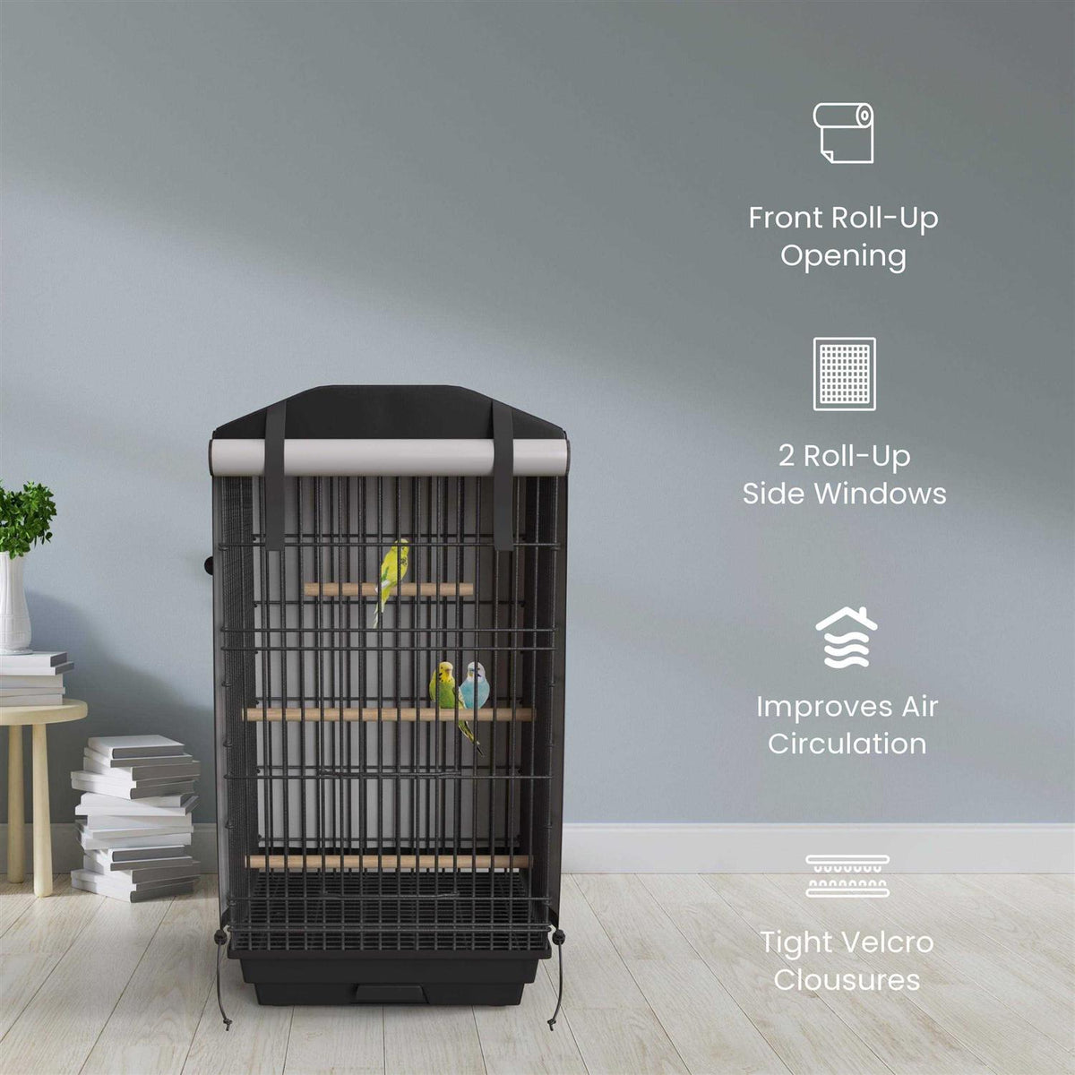 Blackout Bird Cage Cover J2184