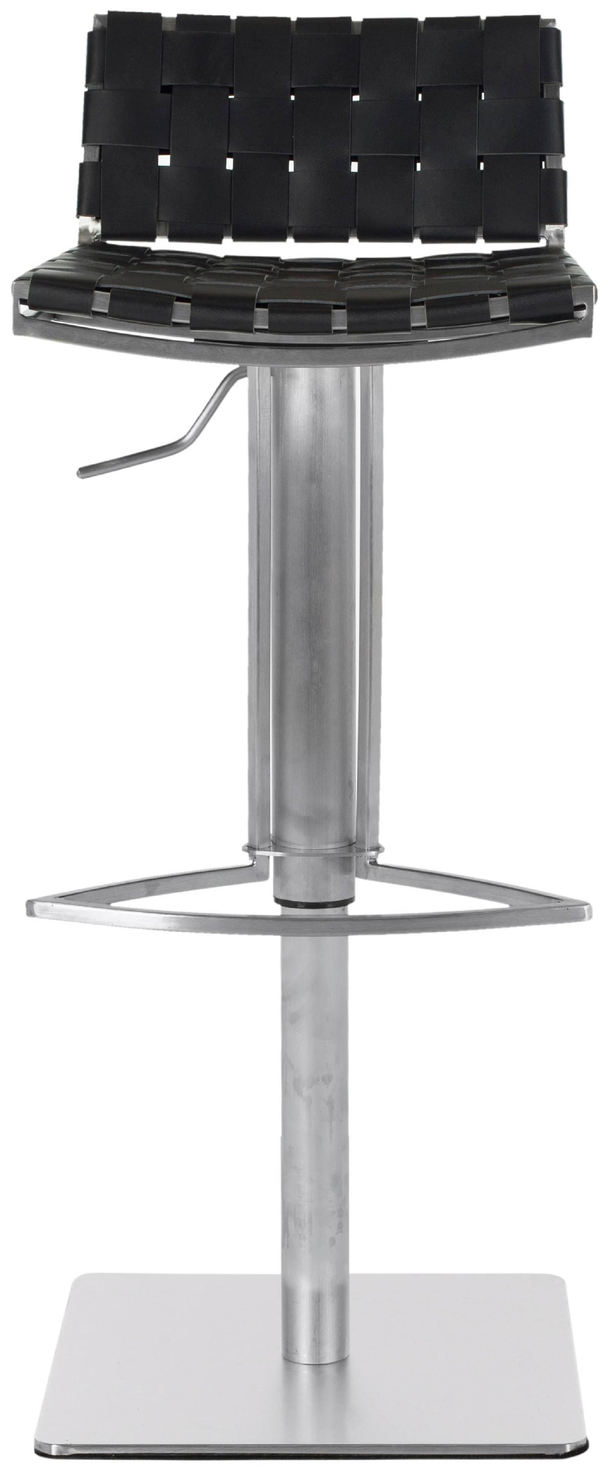 Brown Gas Lift Swivel Bar Stool B56274