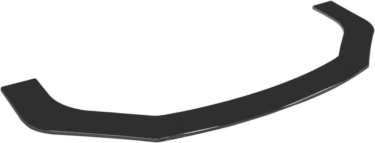 Black+Green Front Bumper Lip Splitters Winglets Canards V9807