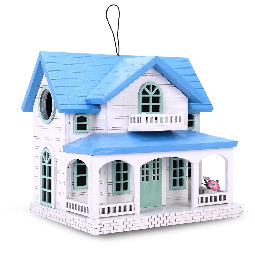 Outdoor Wooden Birdhouse Q67733