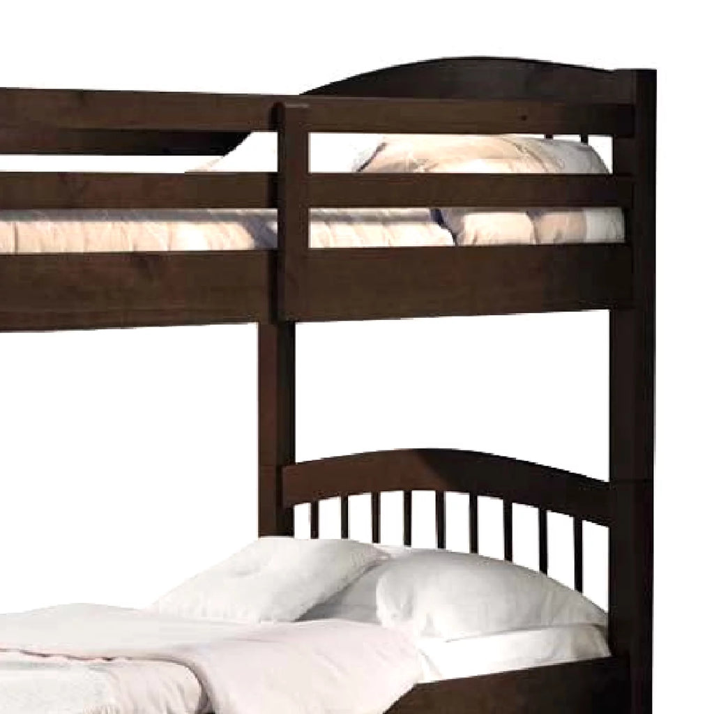 Wooden Twin Bunk Bed & Trundle with 3 Drawers B98914