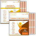 Turmeric Curcumin and Calcium Magnesium Patch Bundle U584