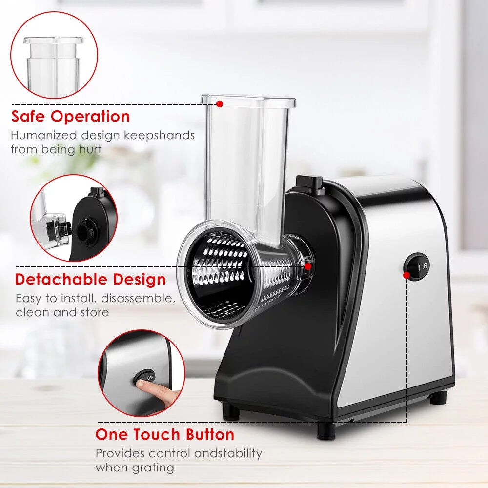Electric Cheese Grater, Electric Slicer Shredder, Chopper P602886