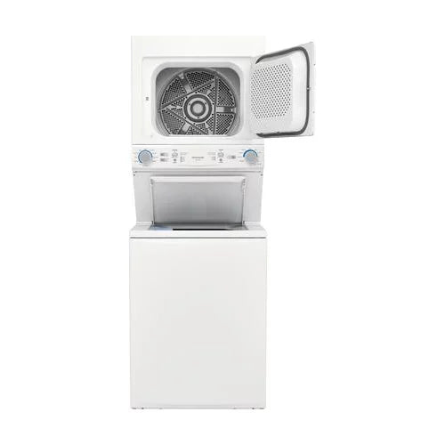 White Electric Laundry Center with 3.9 cu. ft. Washer and 5.6 cu. ft. Dry Capacity S2930