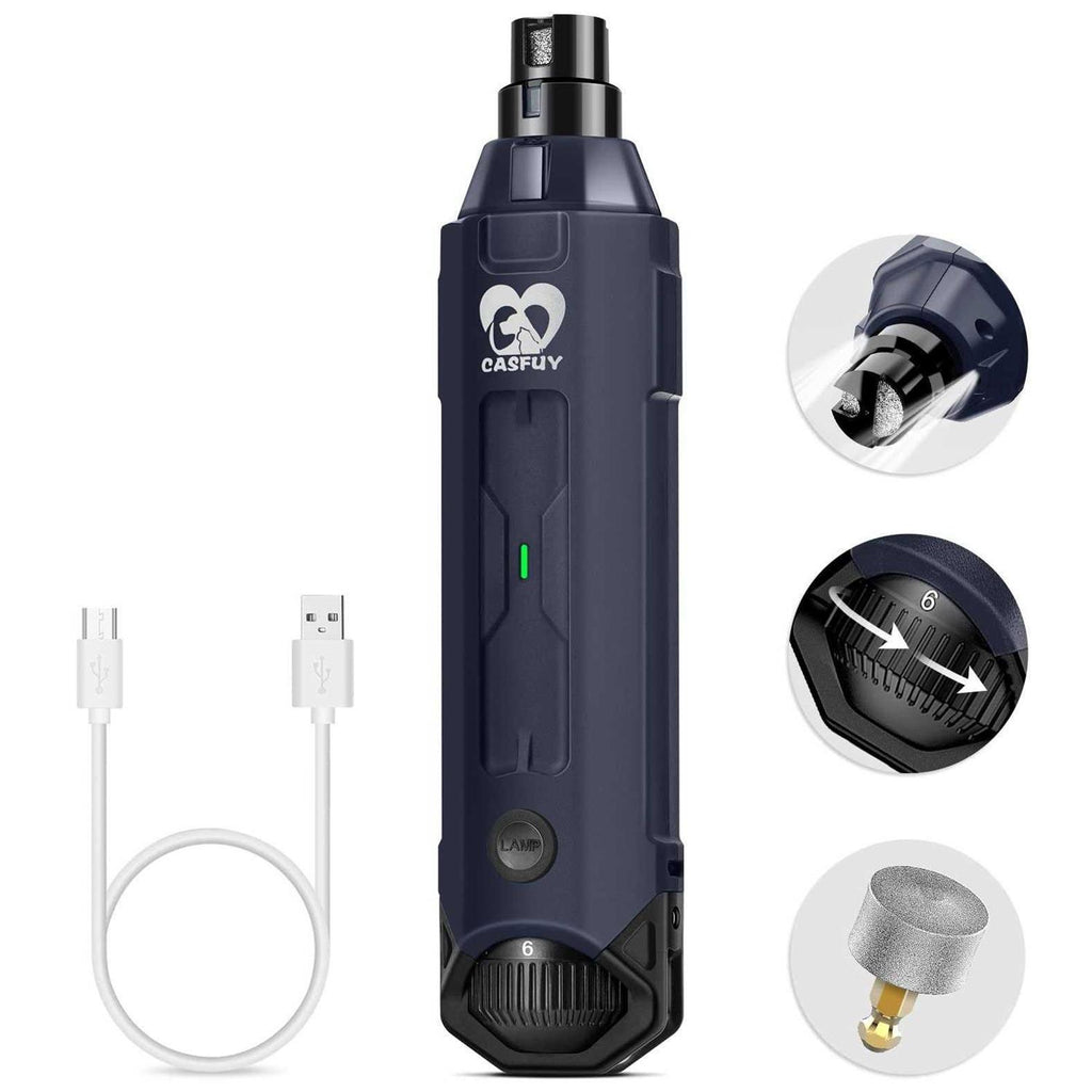 6-Speed Rechargeable Electric Dog Nail Grinder B1154