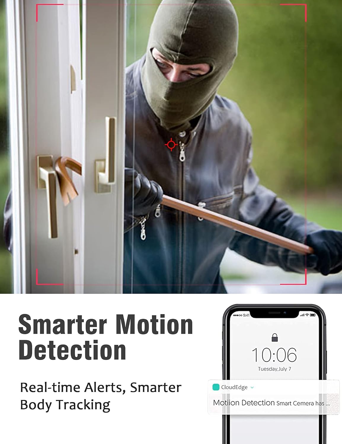 Wireless Rechargeable Battery 1080P HD Waterproof Security Camera V1067