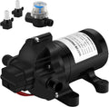 12v 3.0 GPM 45 PSI Water Diaphragm Pump with Water Filter R46085