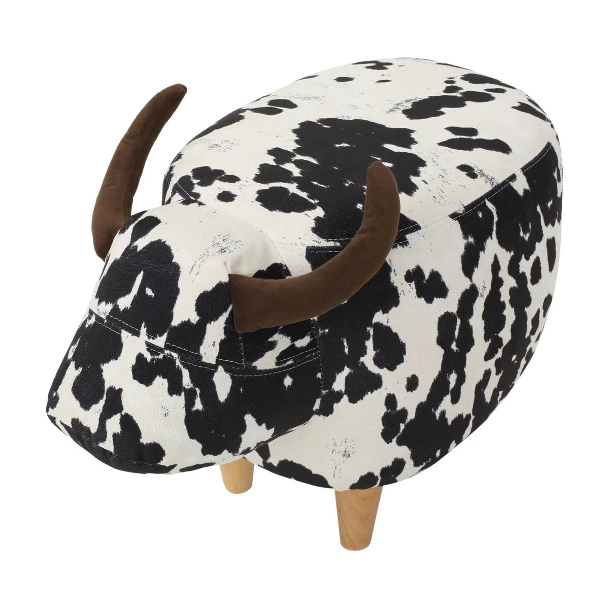 Velvet Cow Ottoman Y367