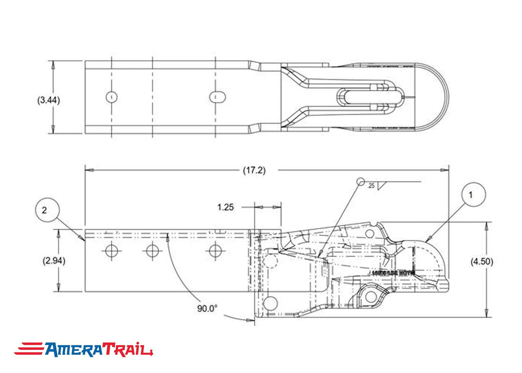 Tongue Cast Coupler O344