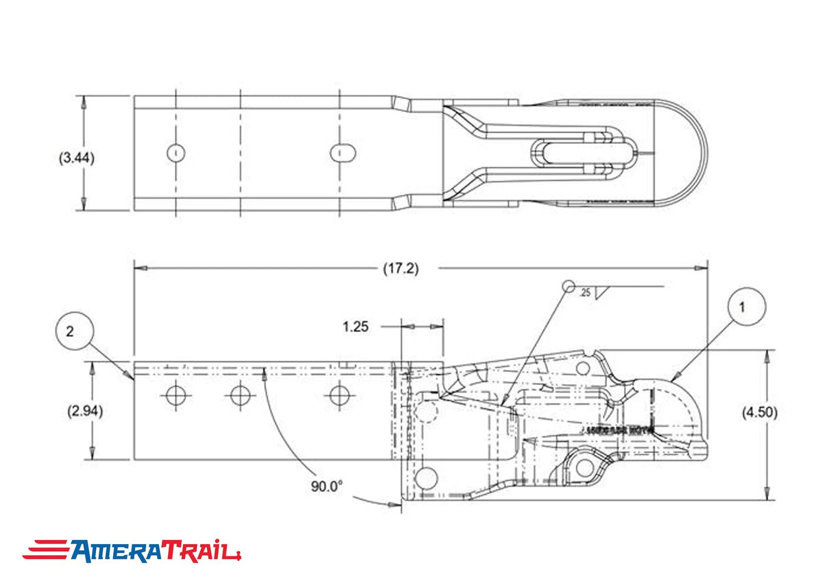 Tongue Cast Coupler O344