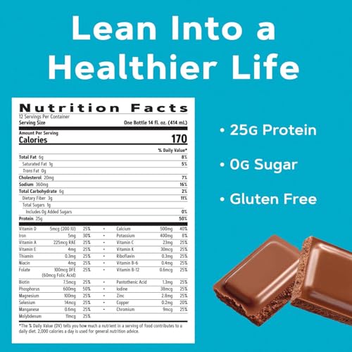 Vanilla Bean 25g Protein Meal Replacement Shake Pack of 12 O23368