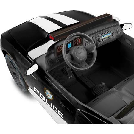 Black 12v Two Seater Ride-On Car M9424