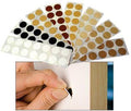 Almond PVC 9/16x22 Peel & Stick Screw Caps, 260 ct N756177