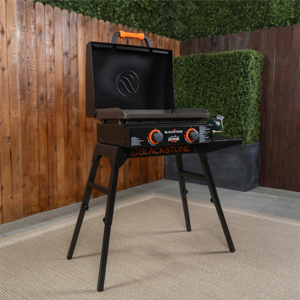 22 Propane Griddle with Stand and Adapter Hose V9393
