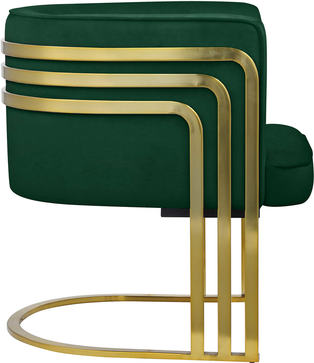 Green Velvet Accent Chair N704876