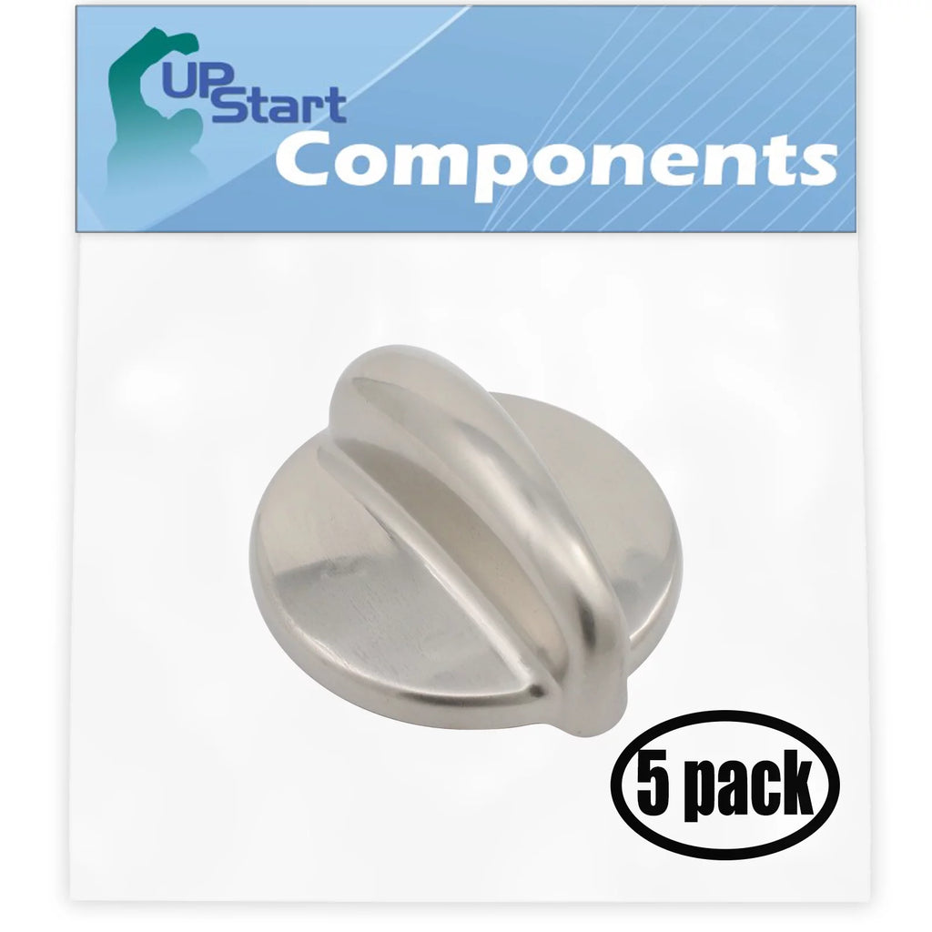 5 Pack Replacement Surface Burner Control Knob I968534