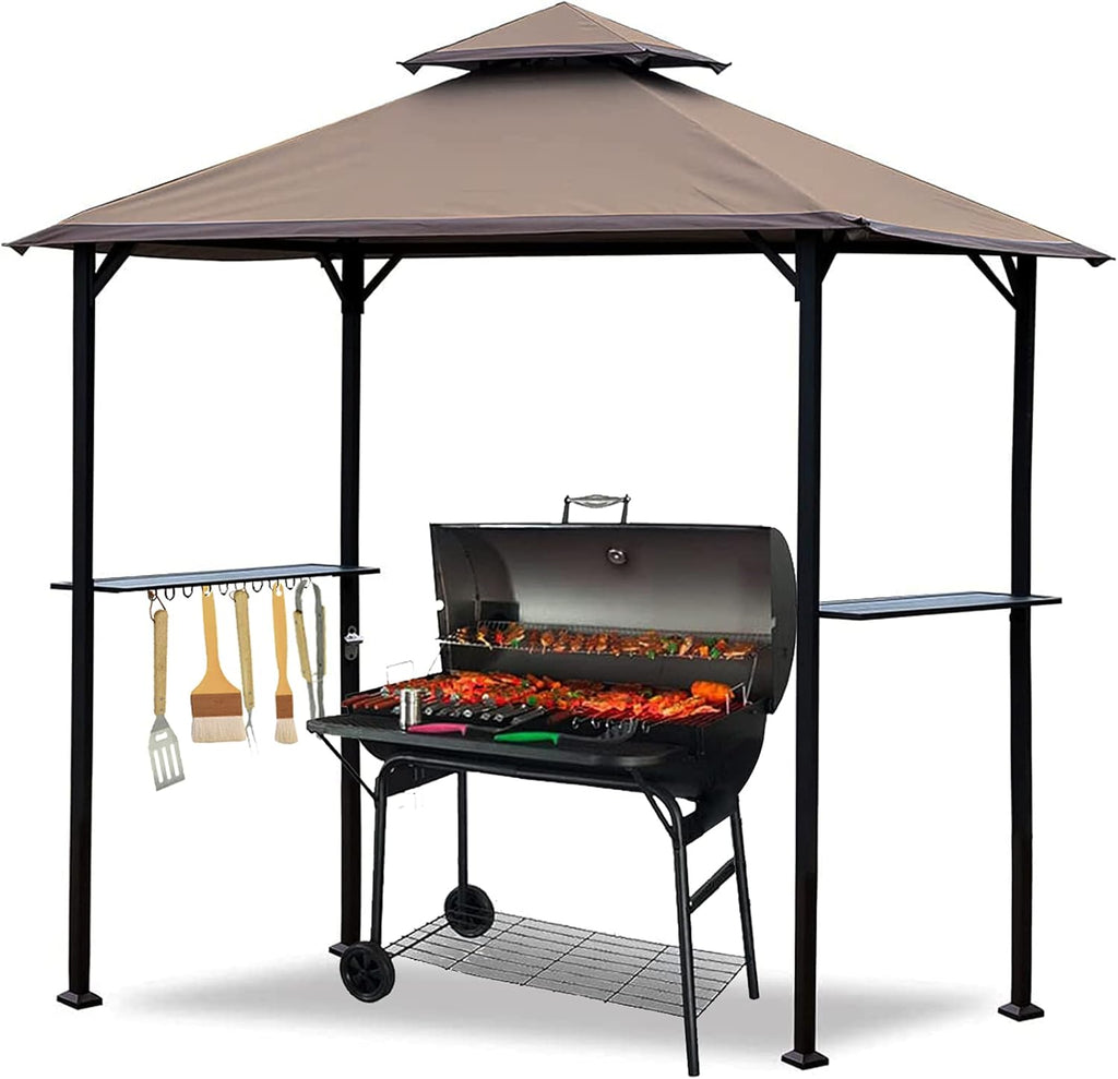 Gray Arc Grill Gazebo Canopy N9224