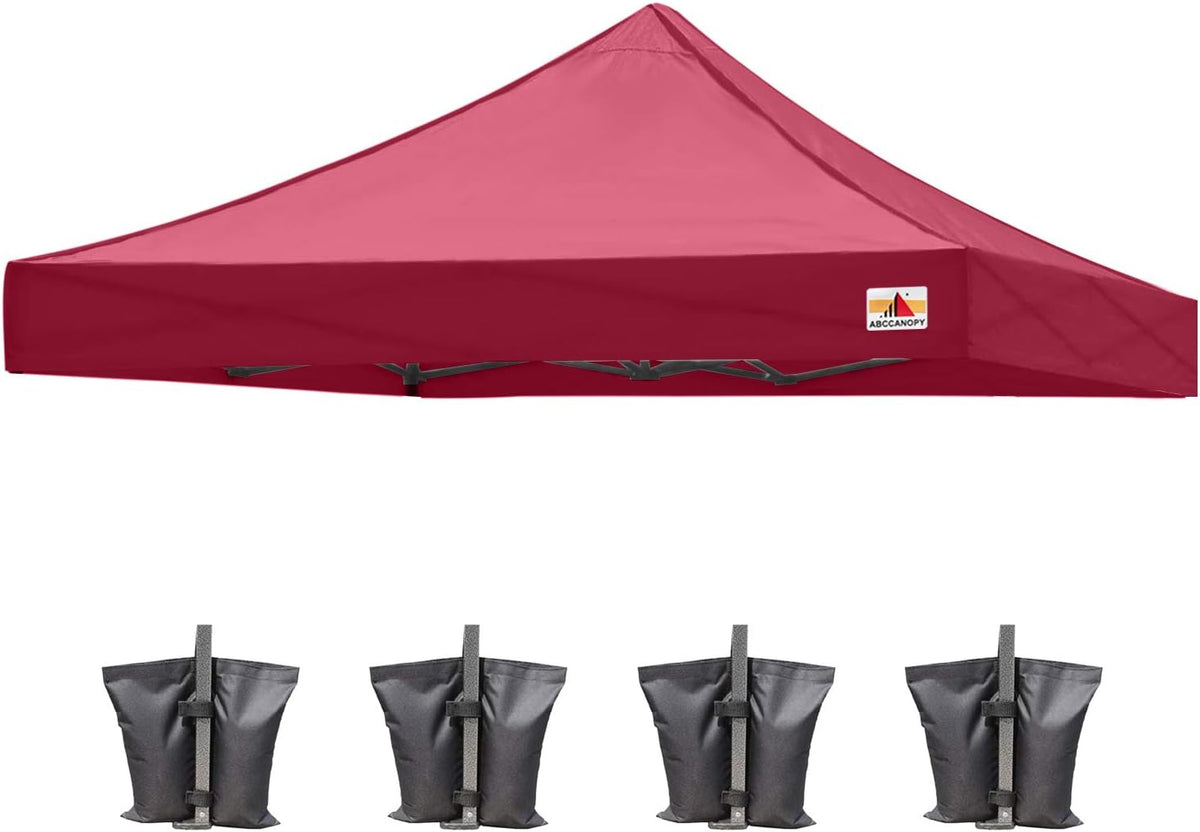 Replacement Canopy Top for Pop Up Canopy Tent 10x10 White J5264