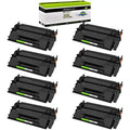 8 Pack Black Toner Cartridge Replacement G53010