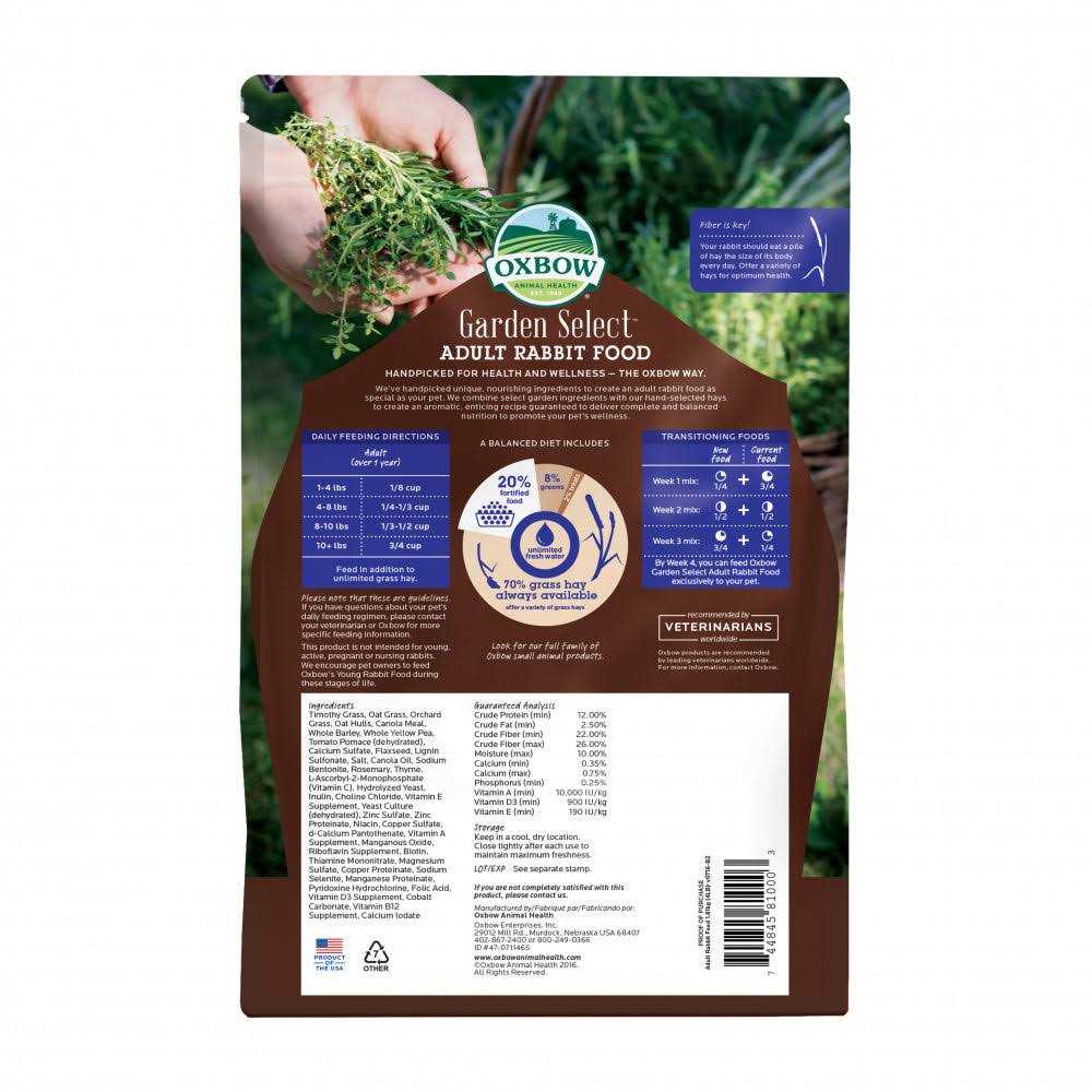 Adult Rabbit Food O377544