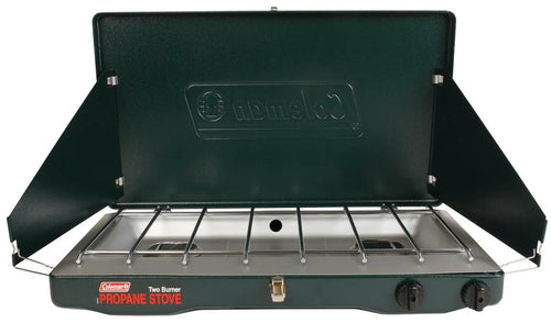 2-Burner Propane Stove with 1 Gallon Jug E2422
