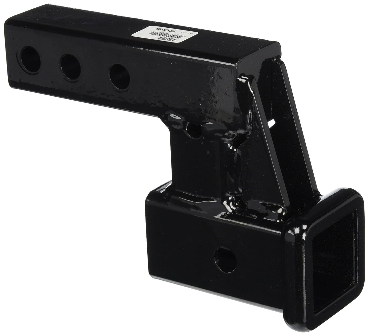 Receiver Hitch Extension with 4" Drop/Rise Black F3634